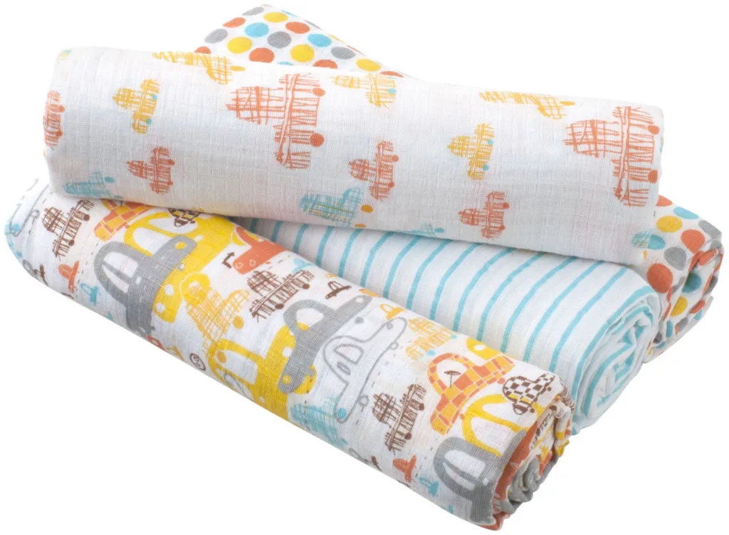 Aden + Anais Zutano Swaddle Blanket 4 pack | Cool Mom Picks