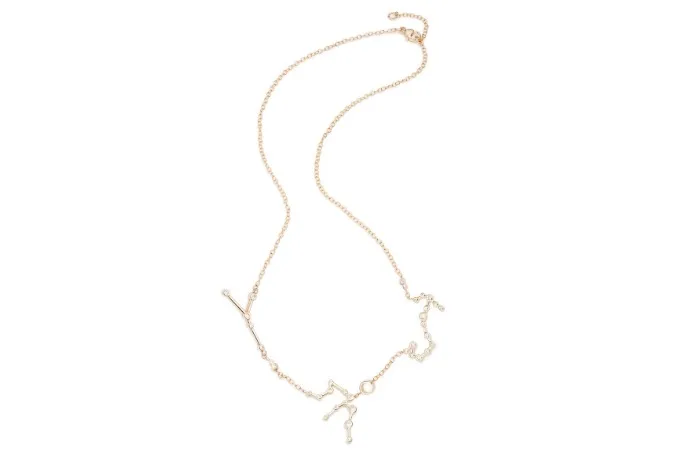 The custom family Zodiacs necklace from Lulu Frost