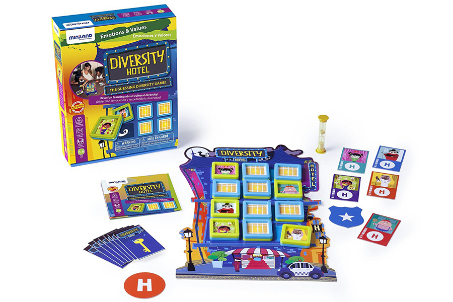 The Diversity Hotel board game is a fun way to help teach kids about social justice, diversity, and respect