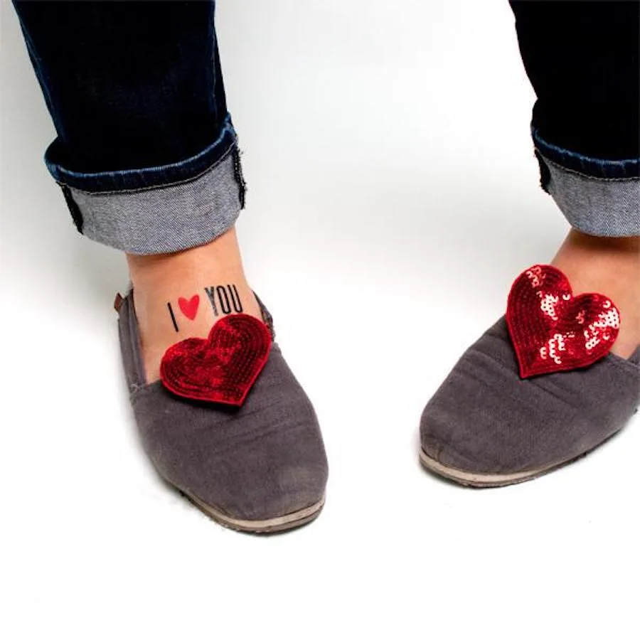 Valentine's Day gifts for kids under $15: I Heart You tattoos by Tattly