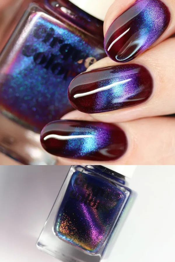 Fall nail trends for 2023: Goth core using matte black