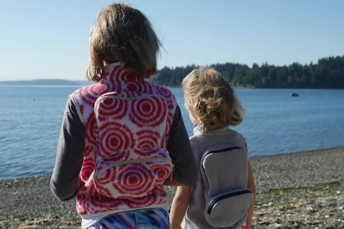 How smart are these backpack vests that let toddler's carry their own stuff?