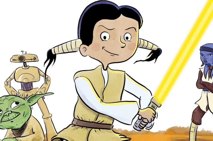 The new Star Wars: Jedi Academy graphic novel, Revenge of the Sis is hilarious, and sure to get reluctant readers reading