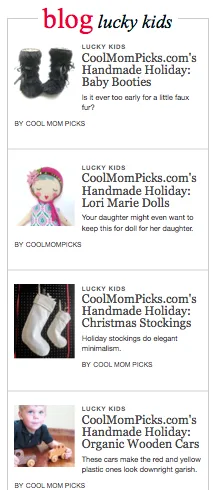 Cool Mom Picks + Lucky Magazine