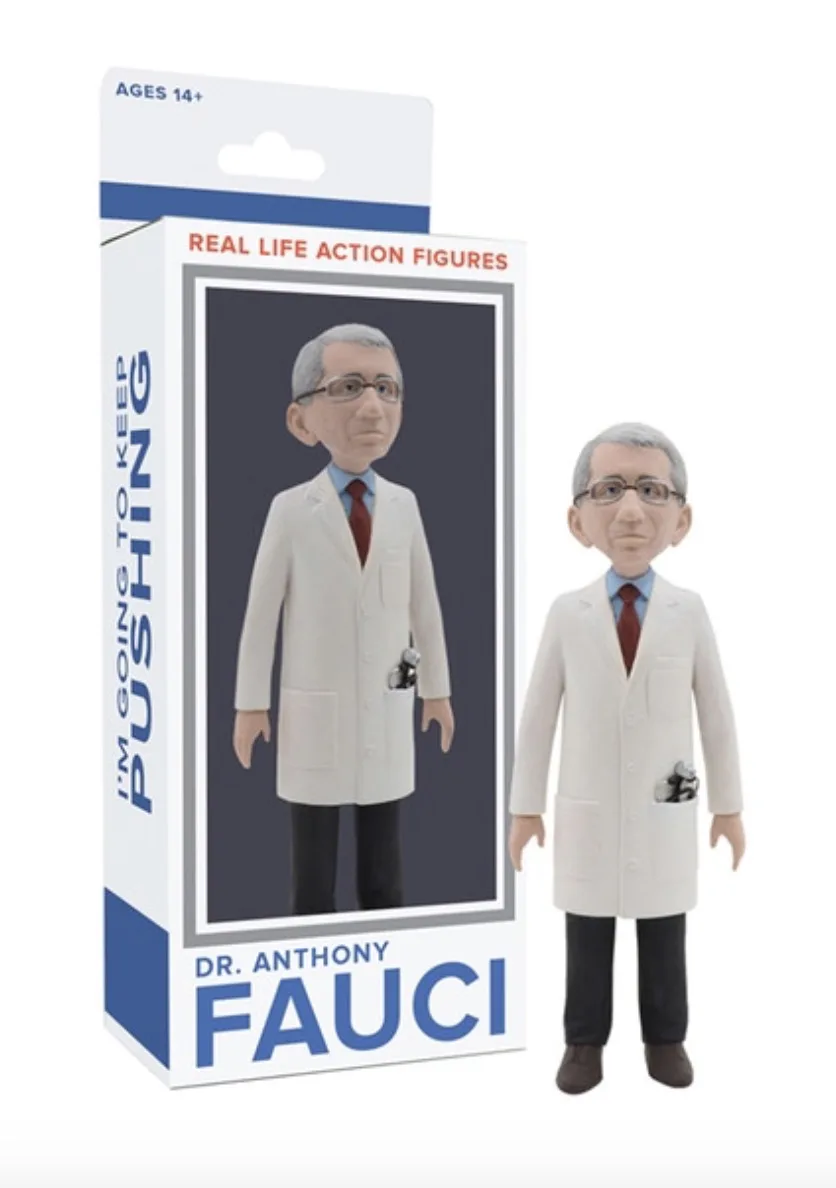 The Dr Fauci Action Figure. It's real! Here's how to get yours