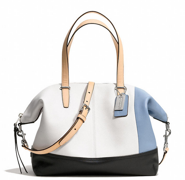Colorful bags for spring: Coach Bleecker Cooper Satchel | Cool Mom Picks
