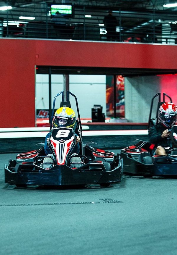 Go-kart riding | The Coolest Birthday gifts for tweens
