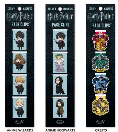 Re-marks harry potter collection anime inspired page clips
