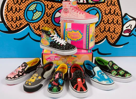Now Yo Gabba Gabba will have to do an episode on not rubbing it in when your shoes are cooler than everyone else's.