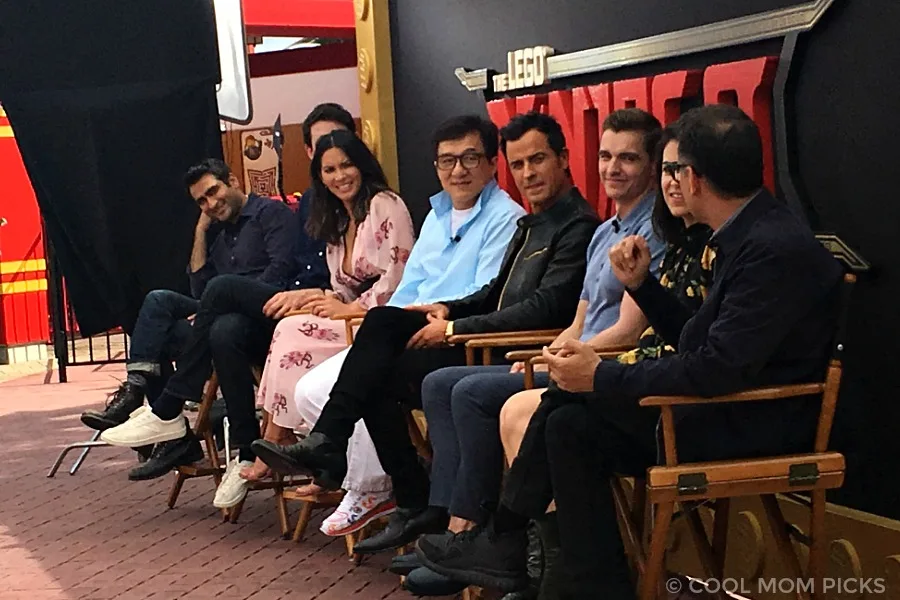 Jackie Chan as Sensei Wu in the LEGO NINJAGO Movie