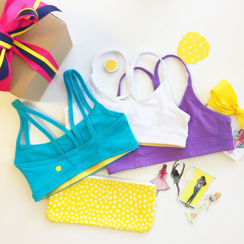 Yellowberry's "Kick It" sports bra bundle: Awesome gift for empowered girls