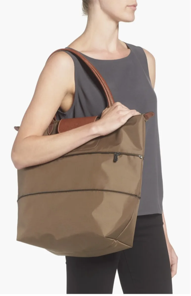 Longchamp Le Pliage Expandable Tote on Sale