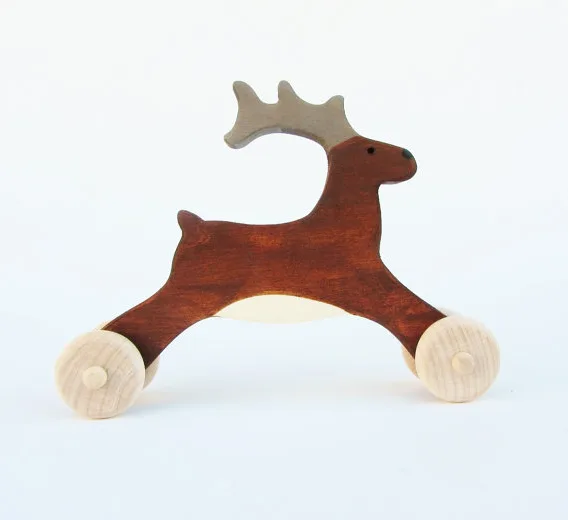 Reba the Wooden Reindeer