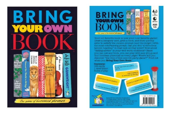 Bring Your Own Book is a clever new game for family game night