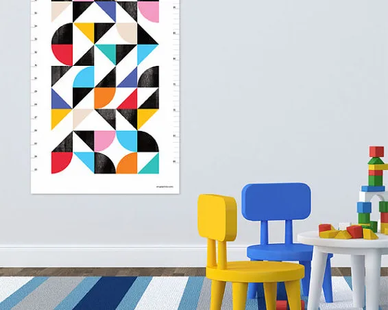 Modern growth chart by EruptPrints