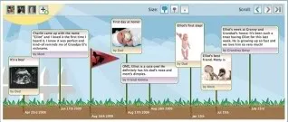 An online baby book that lets you plant sweet memories