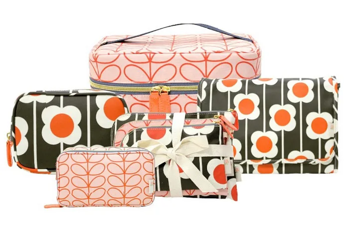 Orla Kiely Etc affordable line of travel bags now at Target