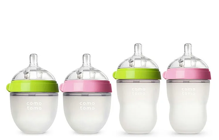 Comoto silicone baby bottle system: A fantastic new option for parents.