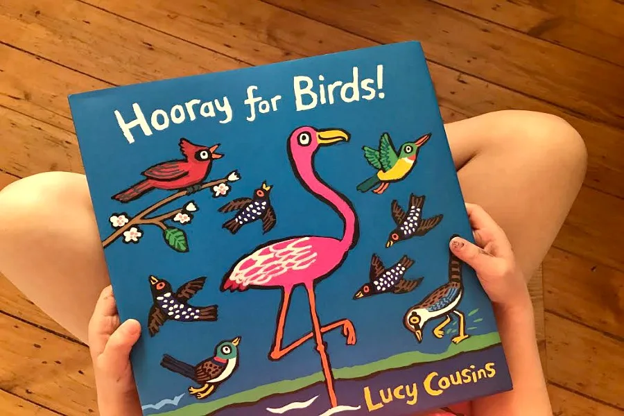 Hooray for Birds! The new book from author Lucy Cousins