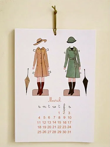 A printable 2012 calendar that does more than track the days