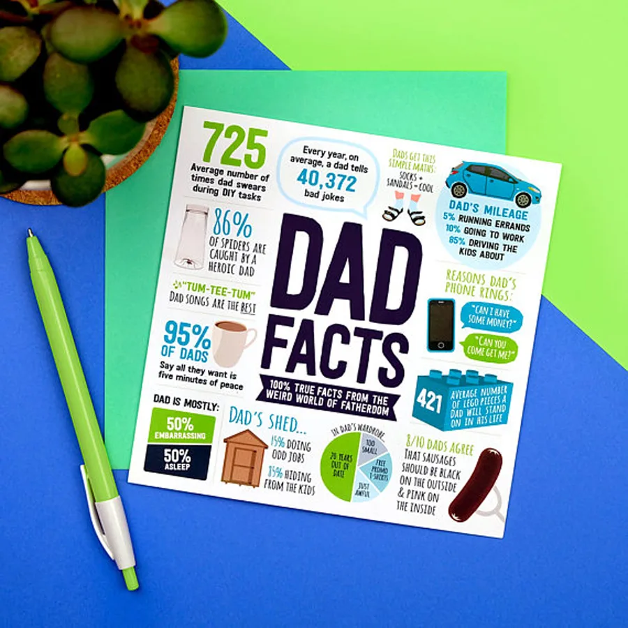 Funny Father’s Day Cards: Cortina Card from Paper Gravy Store