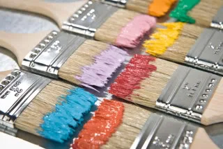 Non-toxic paint that is safe for your baby? Yes please.