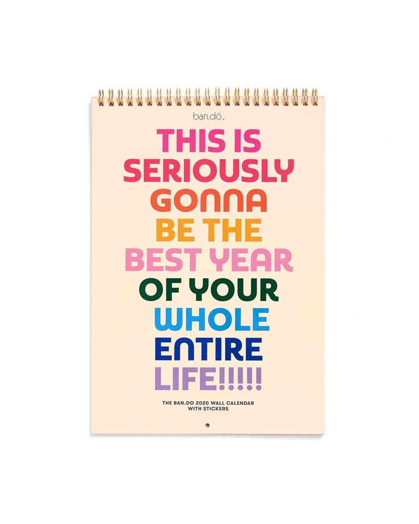 Best Year Ever 2020 Wall Calendar