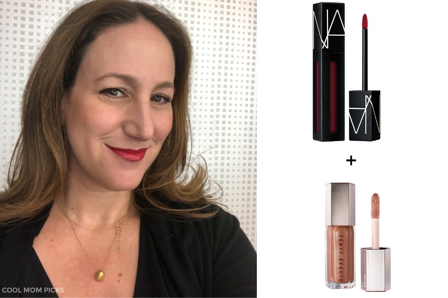 The perfect lips: Nars Powermatte in Under My Thumb + Fenty Lip Bomb Gloss | Cool Mom Picks