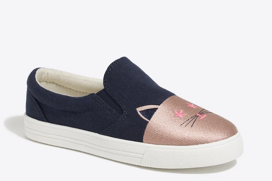 J.Crew Factory sale: Canvas Cat Sneakers