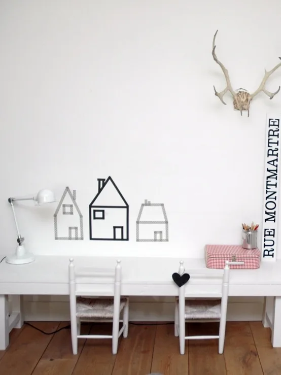How to decorate with washi tape, without the design degree