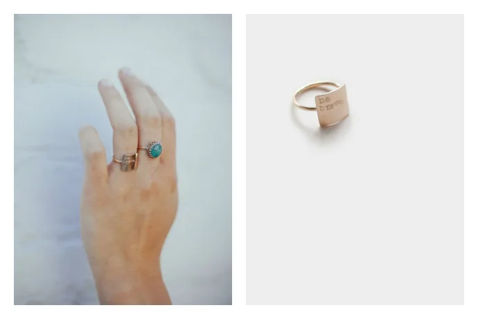 We're crazy about the styling of this ring, and the awesome cause it supports.