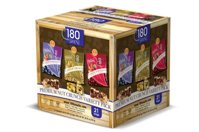 Lunchbox snacks: 180 Nut Crunch Packs