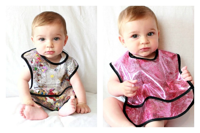 Coolest baby gifts of 2014: Luna on the Moon glitter bibs Coolest baby gifts of 2014: Luna on the Moon glitter bibs