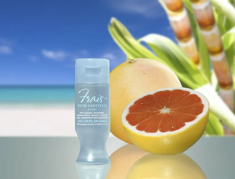 Hand sanitizer that smells like a spa, not a distillery