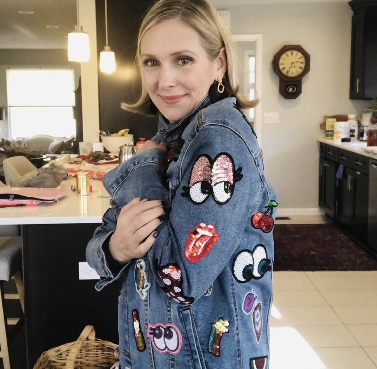 Jean Jacket for Charity by Kate Dawson the Decor Whore
