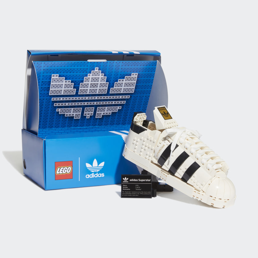 The new Lego x Adidas set of blocks for your favorite runner or sneaker head