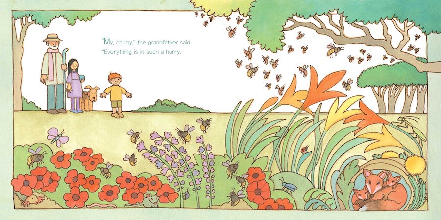 Children's books about mindfulness: Quiet by Tomie dePaola