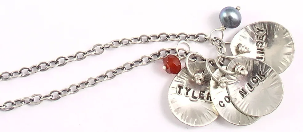 Personalized jewelry by suzanne meyers: Order now for Christmas arrival!