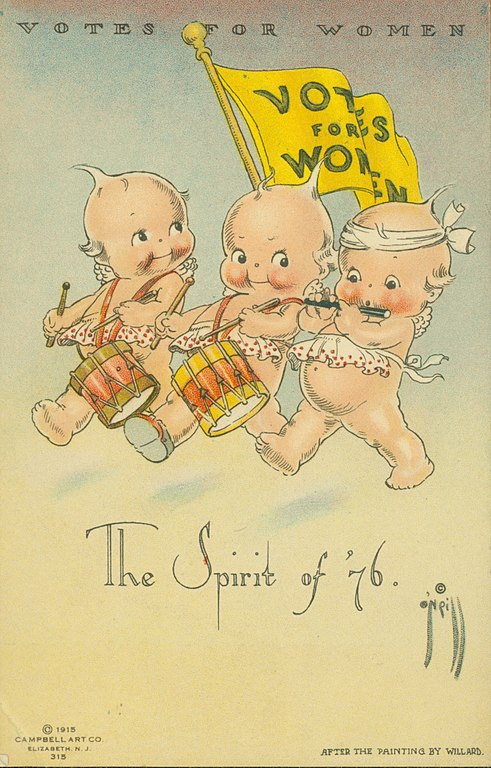 Untold women's history month stories to share with your kids: Rose O'Neil created the Kewpies and turned them into a way to promote votes for women | mompicksprod.wpengine.com