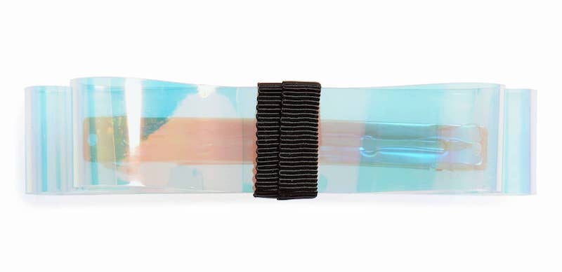 Cool barrettes for adults: Iridescent Bow by Cara