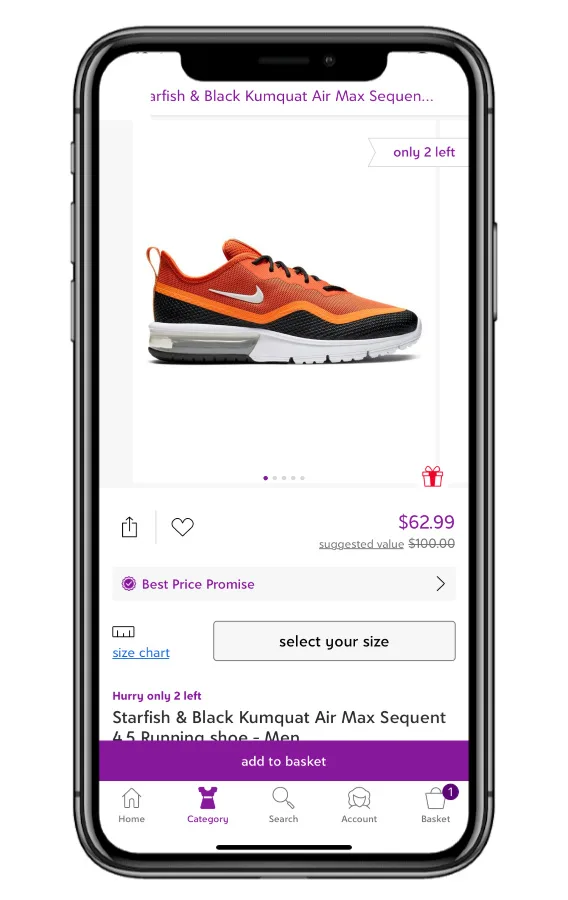Best men's gifts on sale at Zulily: Stylish new Nike running shoes (sponsor)