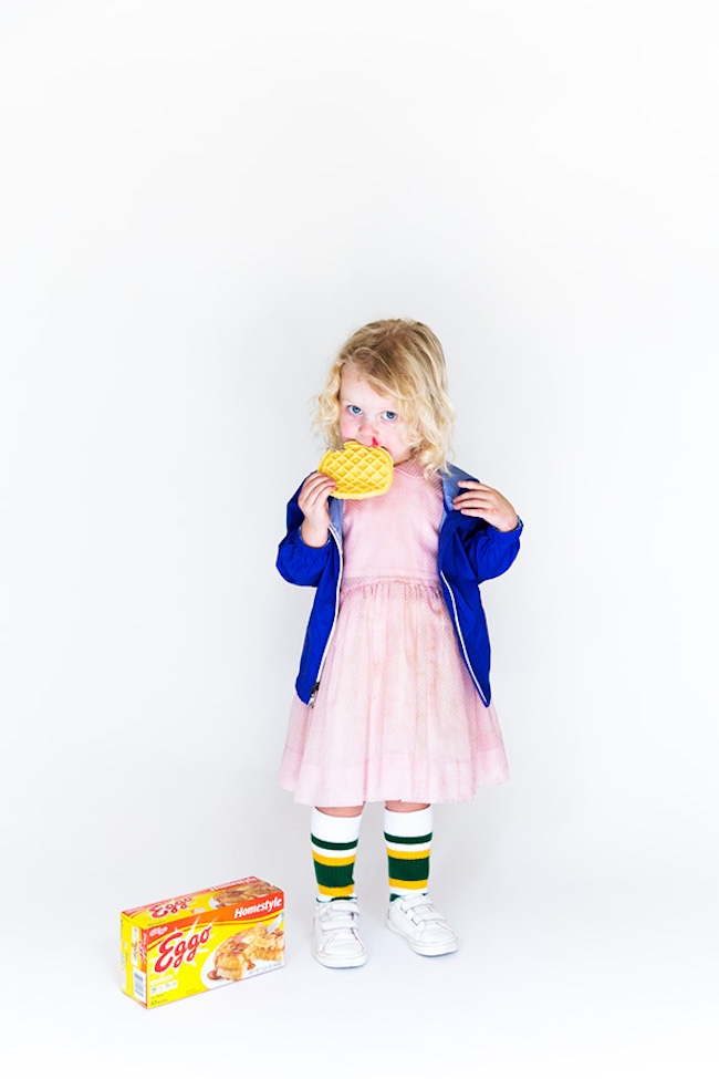 Eleven costume from Stranger Things | via Say Yes Blog