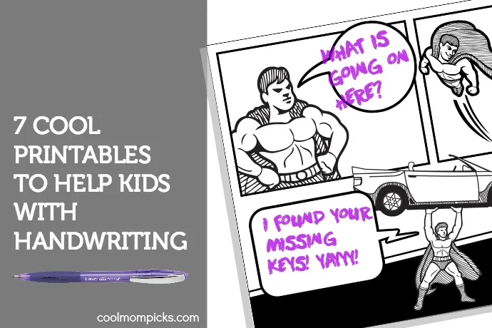 7 cool handwriting practice printables, beyond worksheets