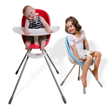 The new Phil & Ted's Poppy high chair converts to a not-so-high chair