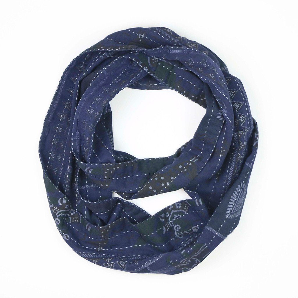 Gifts that give back: Infinity scarf from vintage saris from To the Market