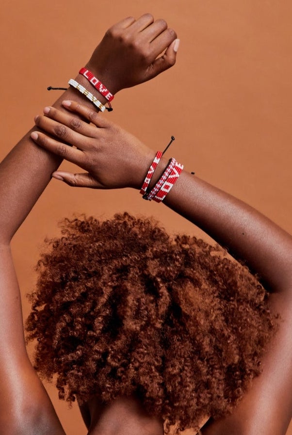 Gift your friend Ubuntu Life's LOVE bracelet 