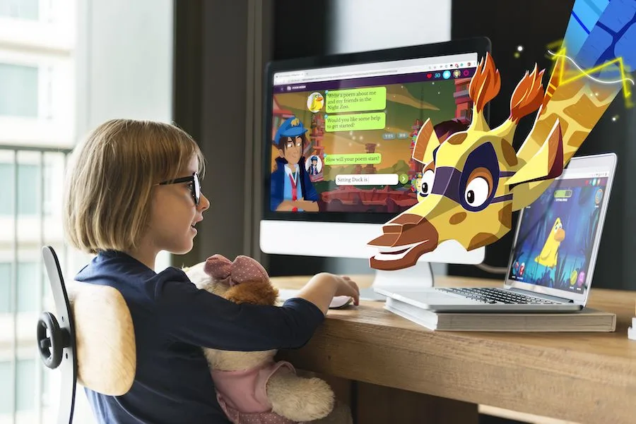 The Night Zookeeper website makes learning to read and write engaging and fun for kids 6-12 (sponsored)