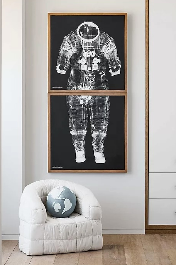 The new Smithsonian x Crate & Kids space collection of decor and room accessories