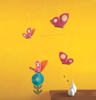 Mobiles for when babies outgrow the black and white