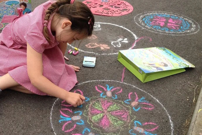 Great art gifts for kids: Mandala Designers art set at Fat Brain Toys